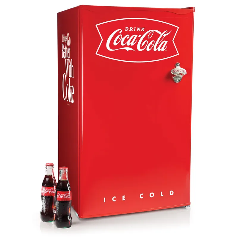 Nostalgia - Refrigerador Cocacola Rojo 3.2 Pies