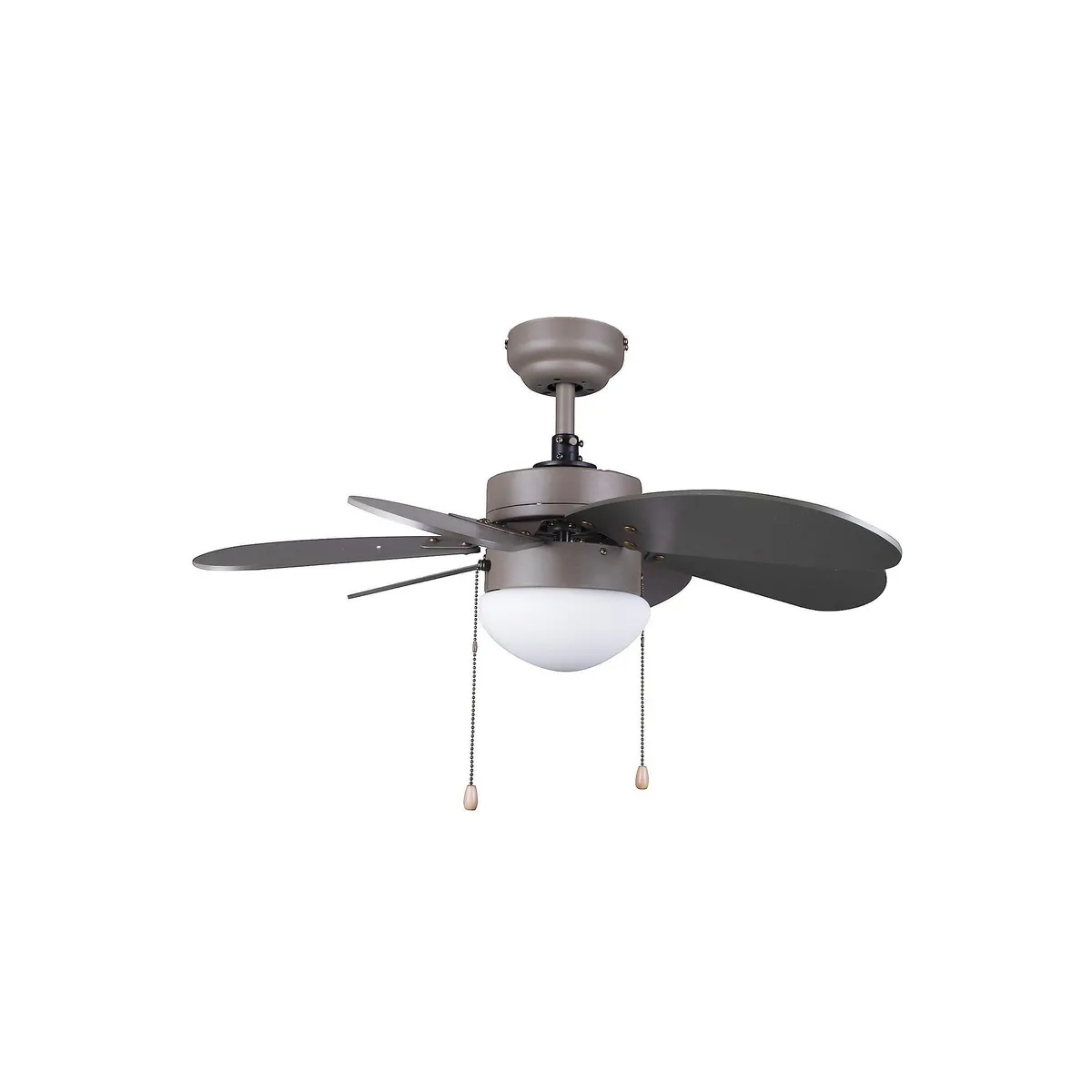 Ventilador de Techo Ventum 6 Aspas y 1 Luz de 30" Gris, marca Igoto - Foto Principal