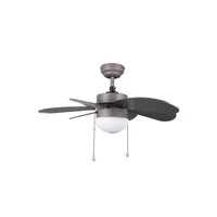 Ventilador de Techo Ventum 6 Aspas y 1 Luz de 30" Gris