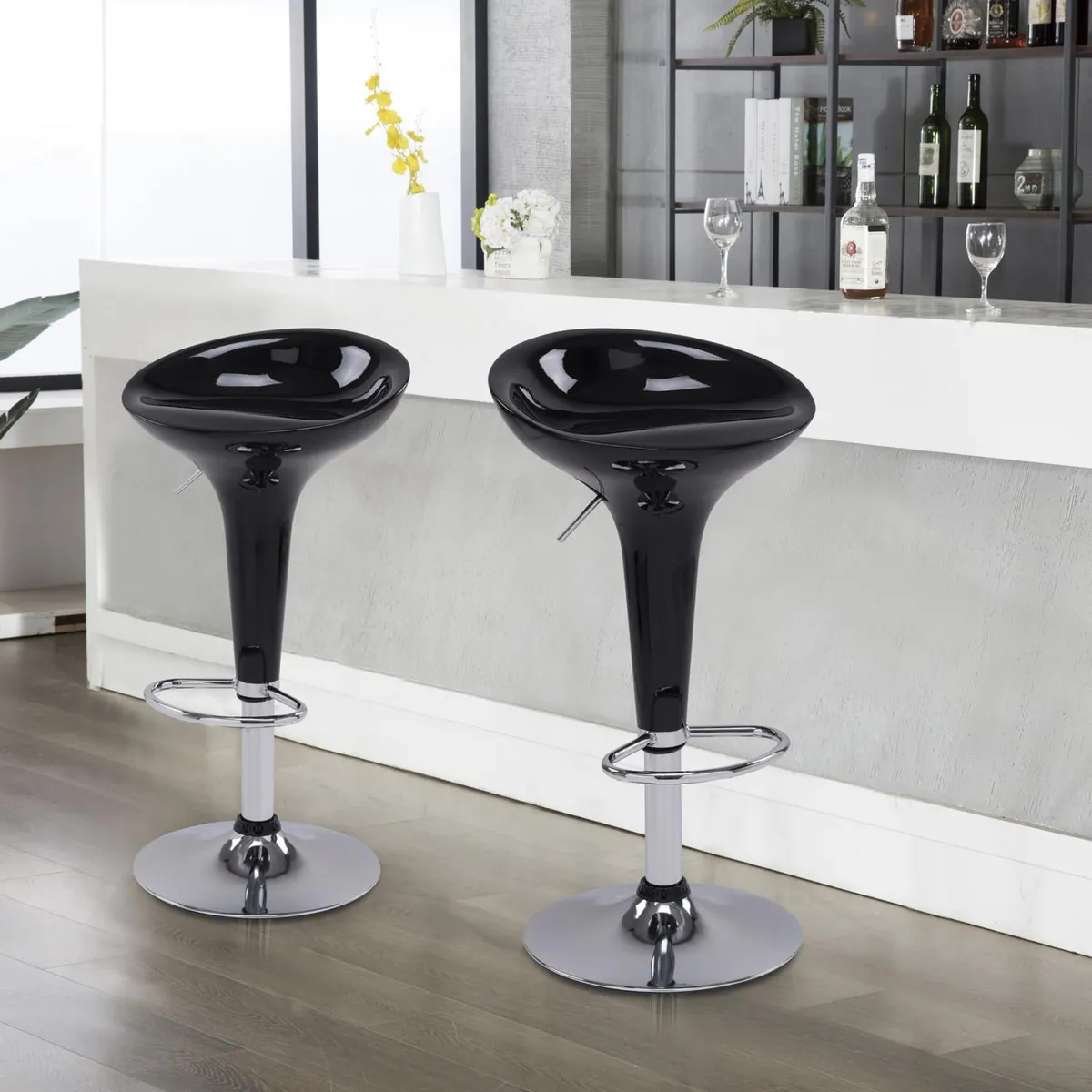 Just Home Collection - Silla Bar Tulipá