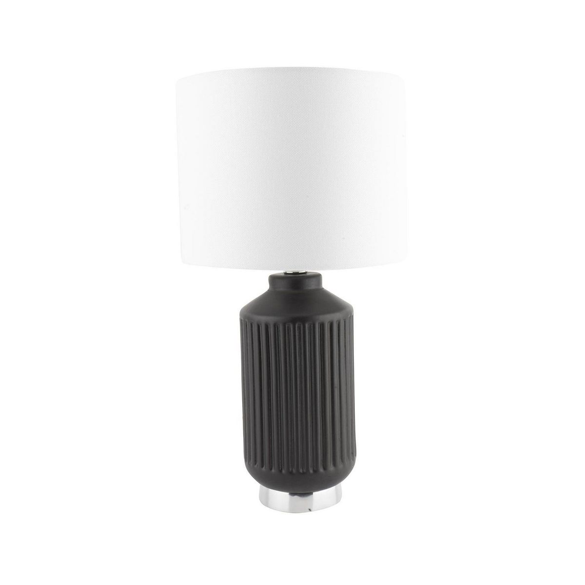 Lámpara de mesa Lyne de 60W tipo E27 Negro, marca Luzerna - Foto 2