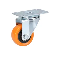 Rodaja PVC giratoria 2".