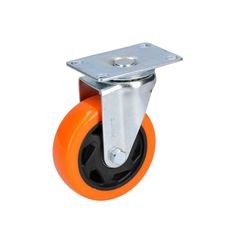 Rodaja PVC giratoria 4".