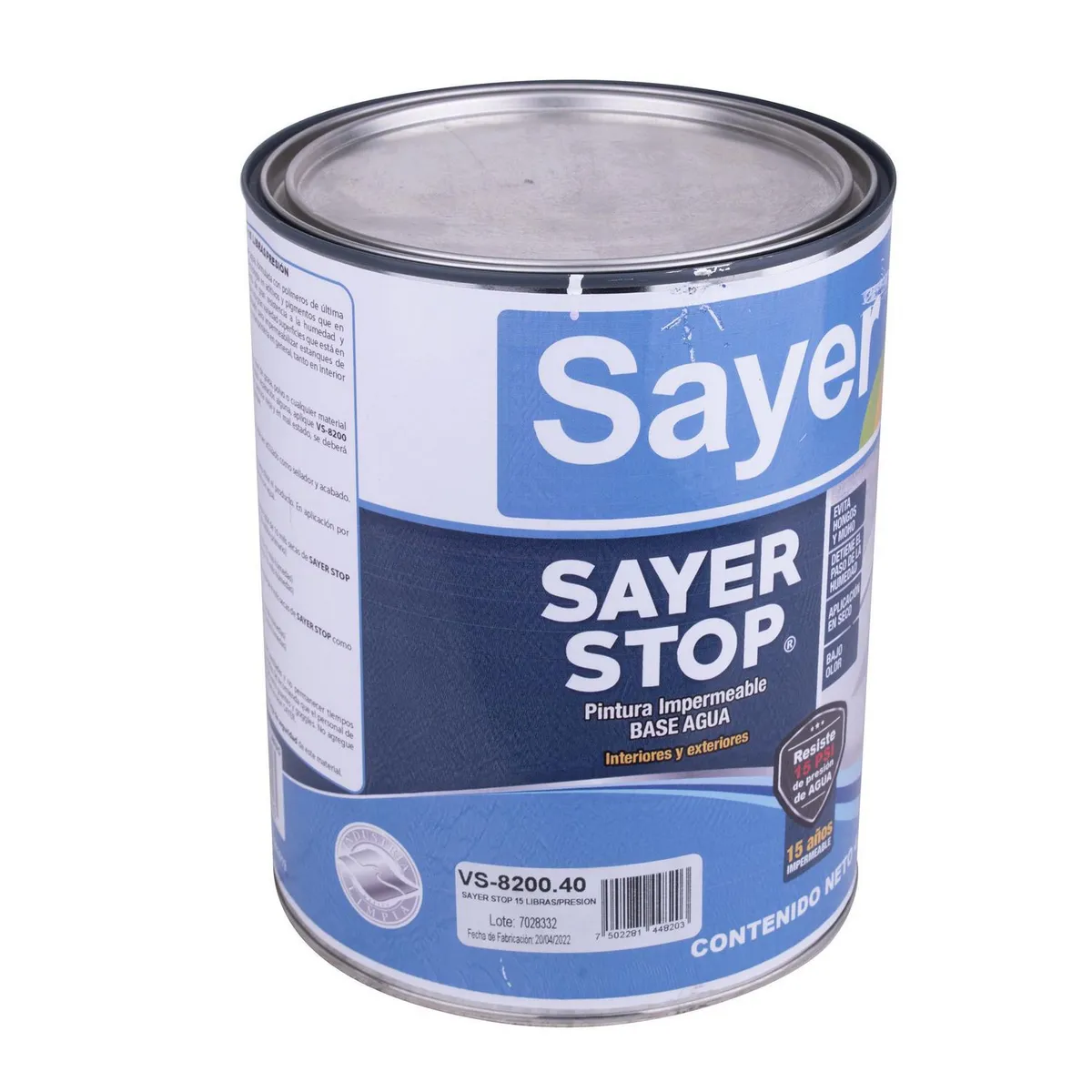 Sayerlack - Pintura Impermeable Base Agua Sayer Stop 4L
