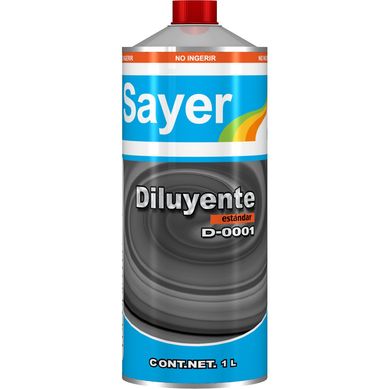 Diluyente para Esmalte Estadar 1L