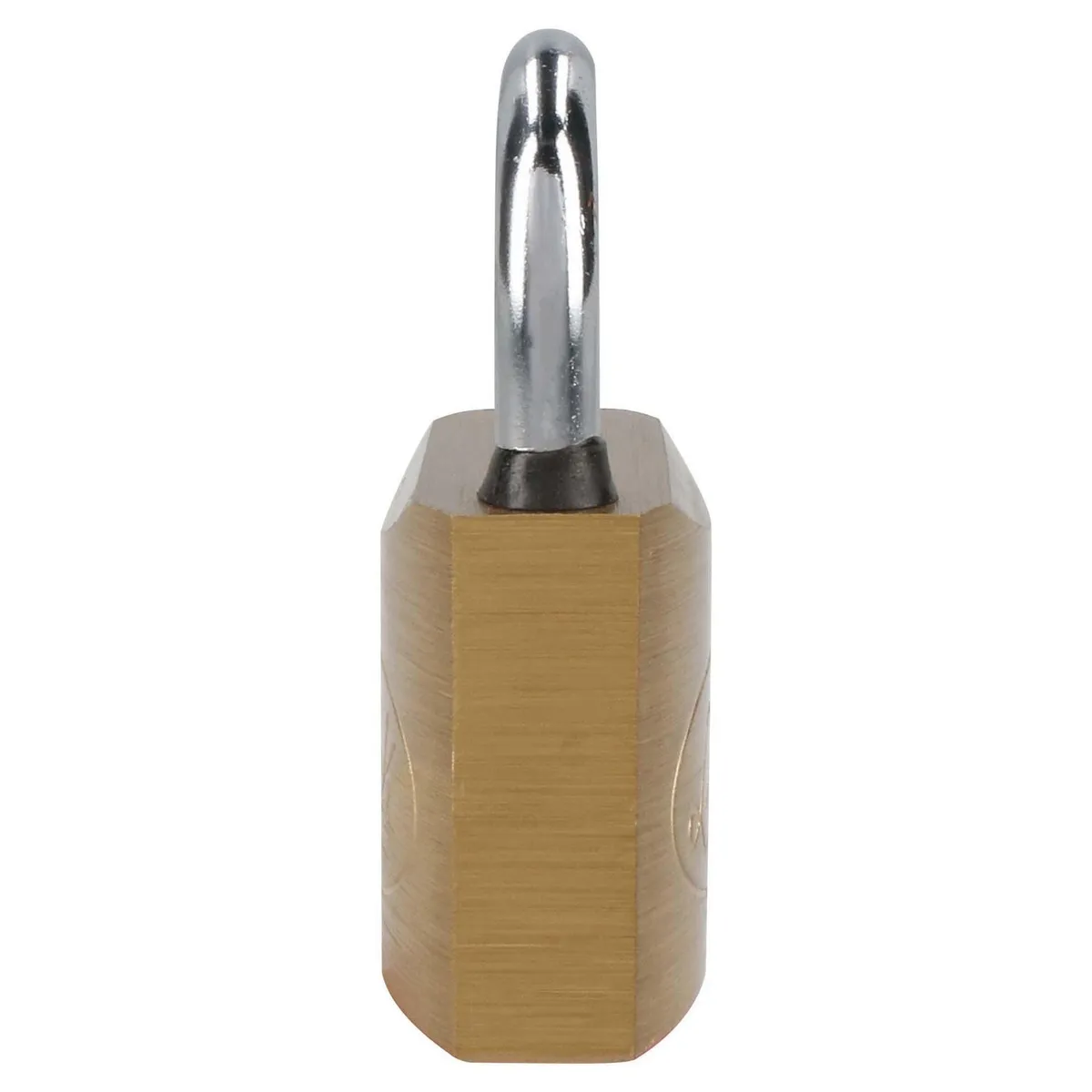 Lock - Candado laton corto llave bancaria 40mm