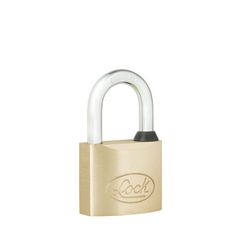 Candado laton corto llave bancaria 50mm
