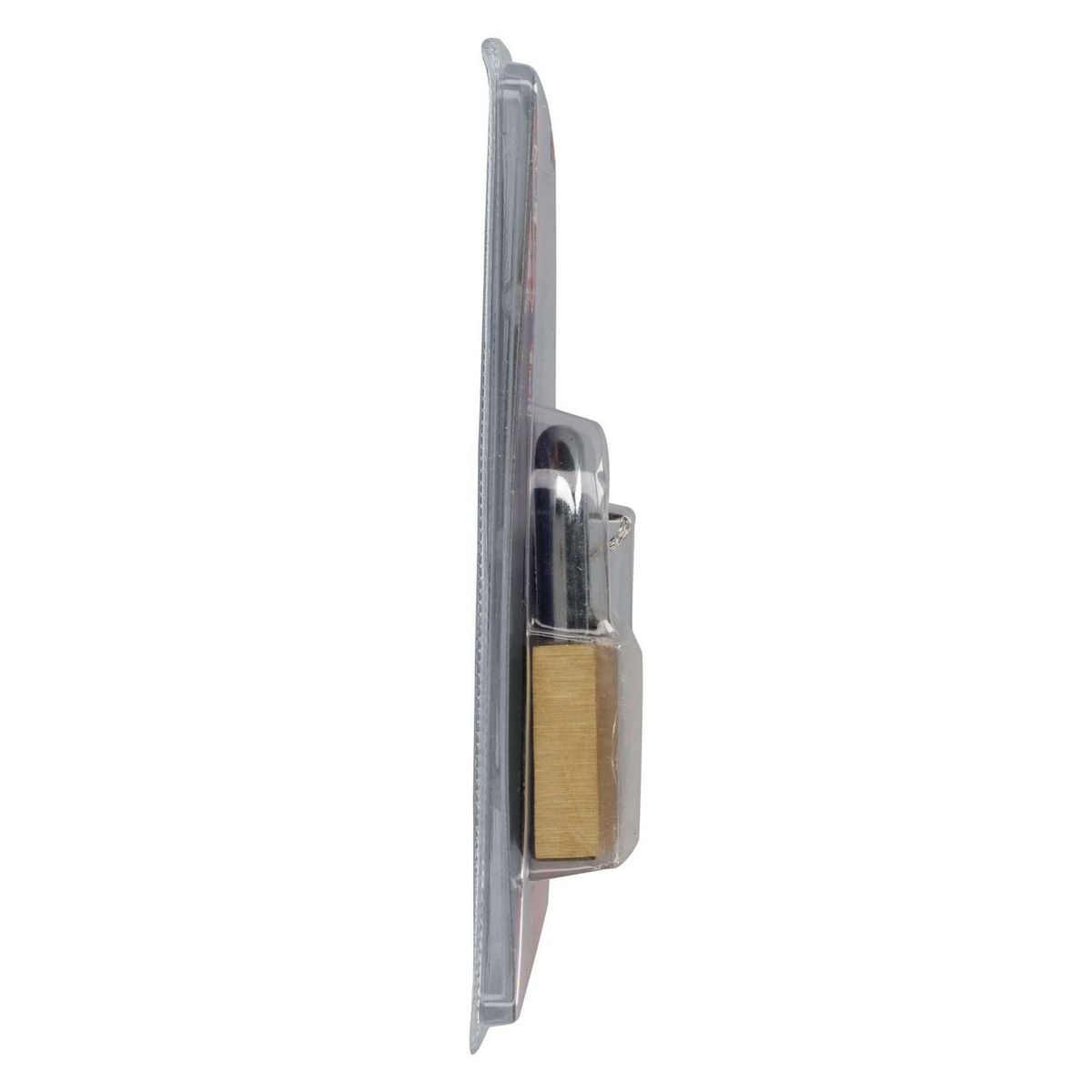 Candado laton corto llave tetra 50mm, marca Lock - Foto 2