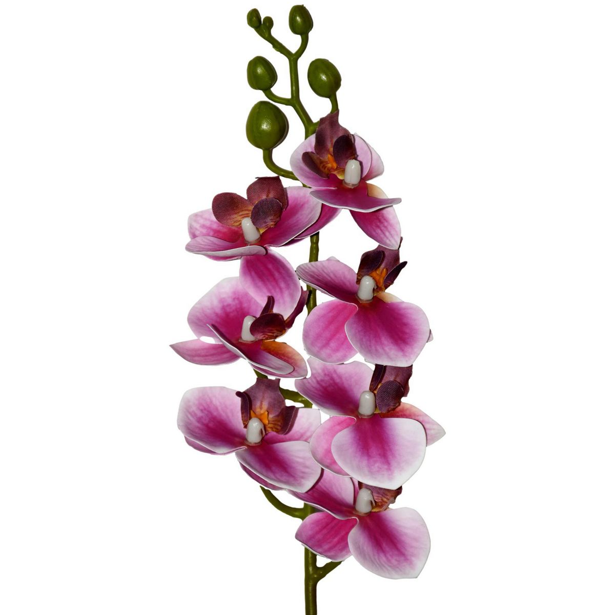 Orquidea Mini Tacto Natural Morado Artificial, marca Rosedal - Foto 2