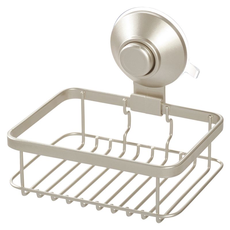 Interdesign - Jabonera de Succión Satinada