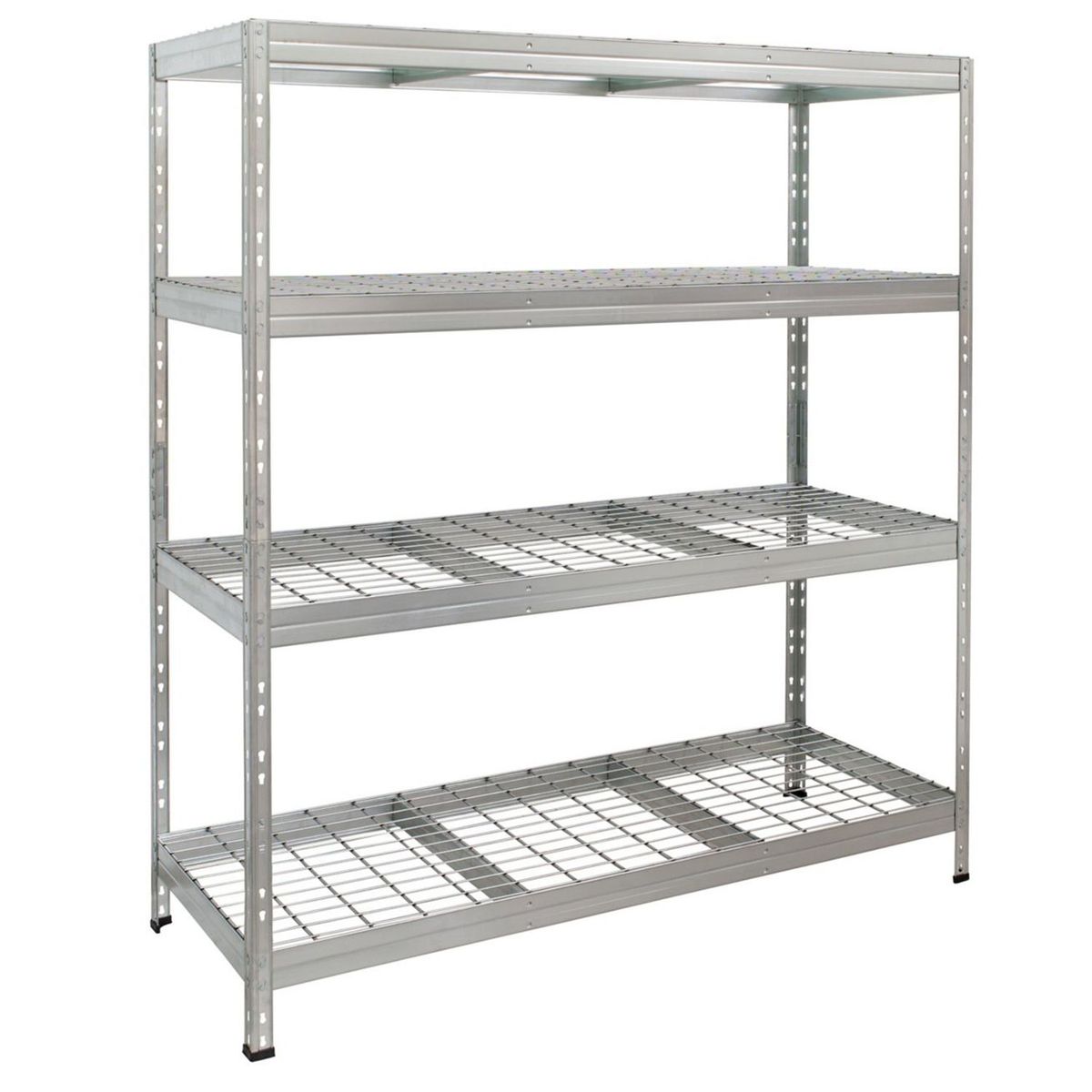 Estante galvanizado 4 niveles 150 x 180 x 60 cm, marca Fixser - Foto Principal
