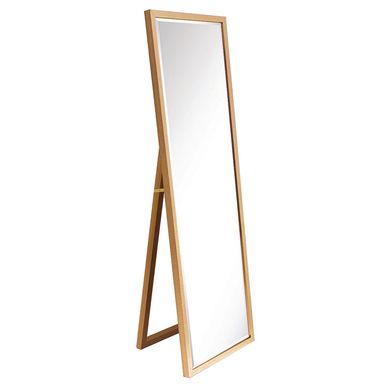 Espejo de Cuerpo Completo con Atril de 46 x 156 cm Plata
