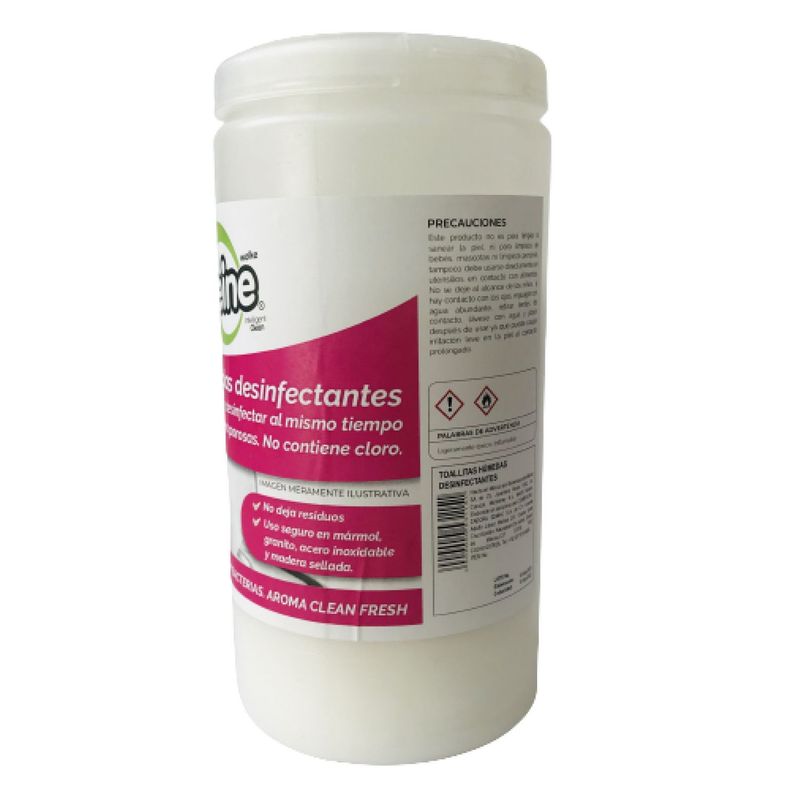 Kleine Wolke - Toallitas húmedas desinfectantes 120 pzs