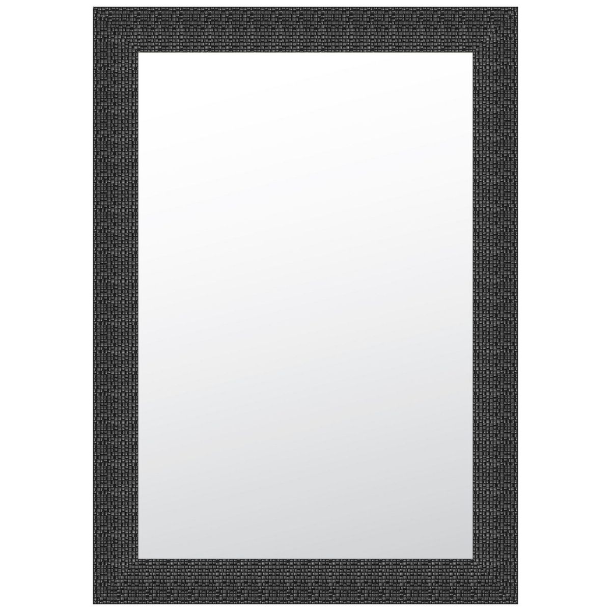 Live Deco - Espejo Decorativo Rectangular de 49 x 69 cm Negro