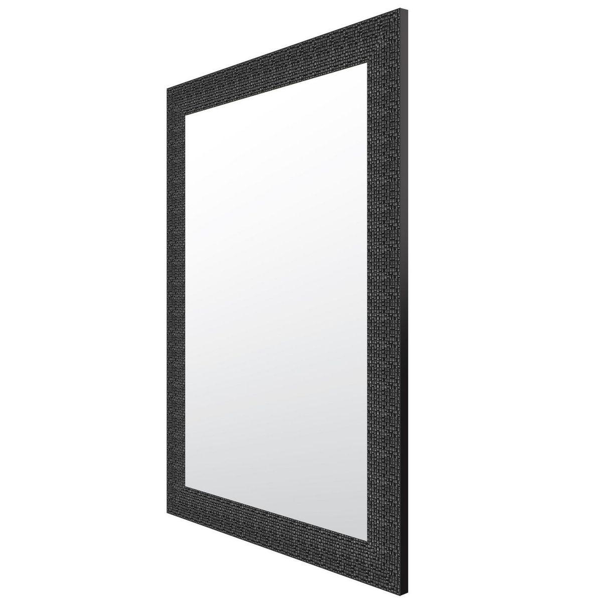Live Deco - Espejo Decorativo Rectangular de 49 x 69 cm Negro