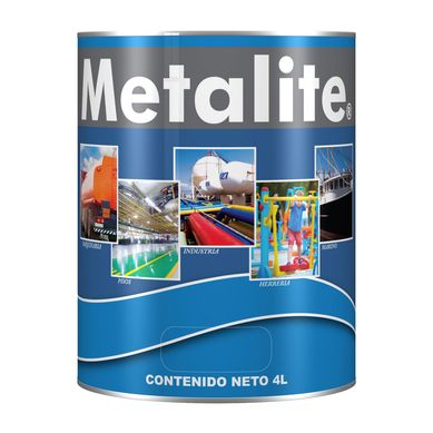 Esmalte Epoxico Metalite Blanco 4L