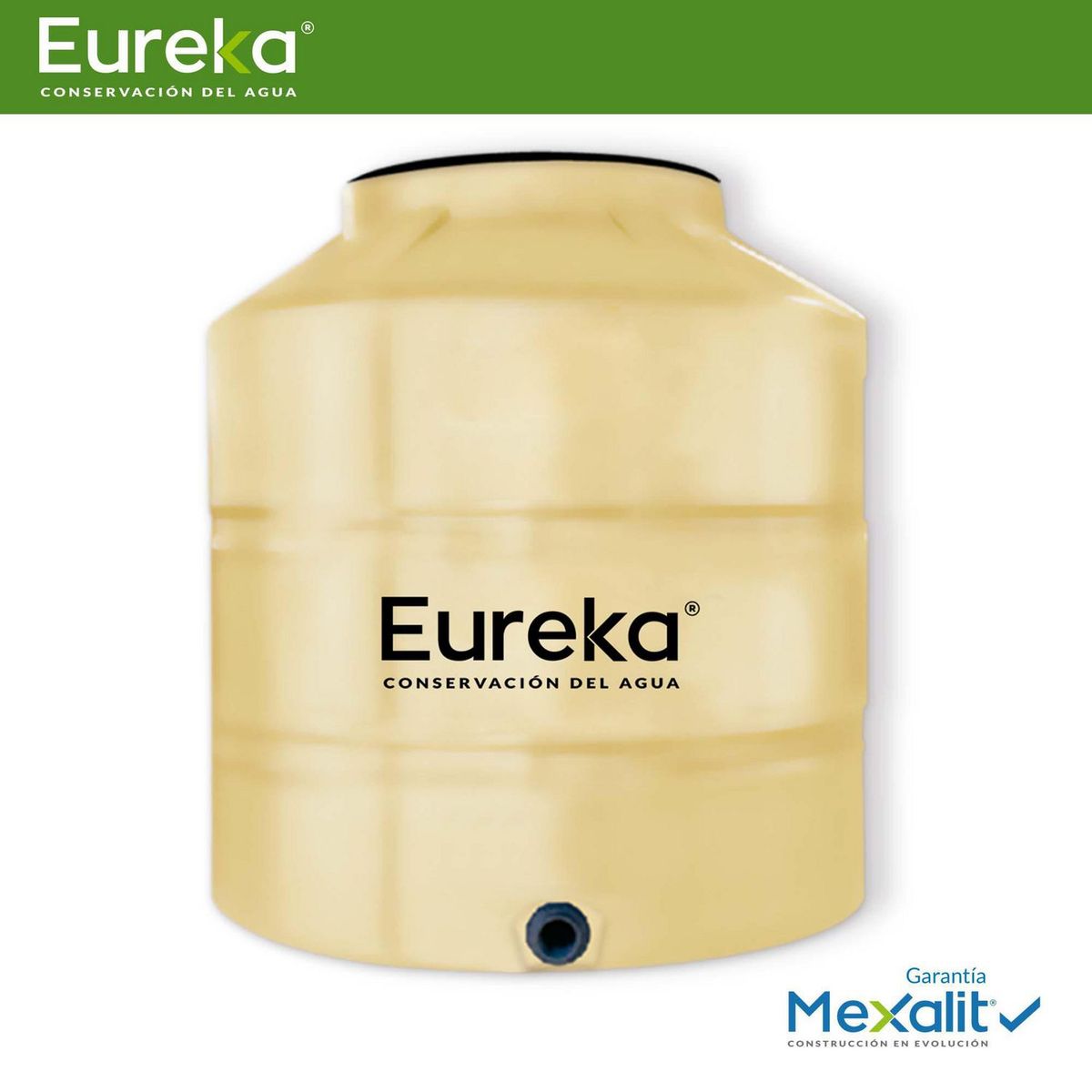 Tinaco 1100L Tricapa con Accesorios EUREKA, marca Eureka - Foto Principal