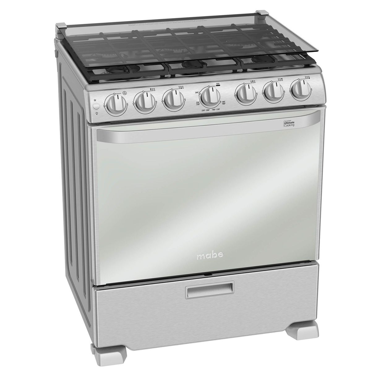 Mabe - Estufa de piso mabe DEM7673CFIX1 de 30 pulgadas