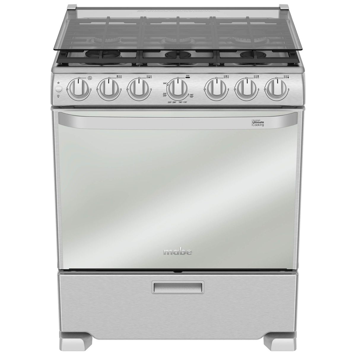 Mabe - Estufa de piso mabe DEM7673CFIX1 de 30 pulgadas