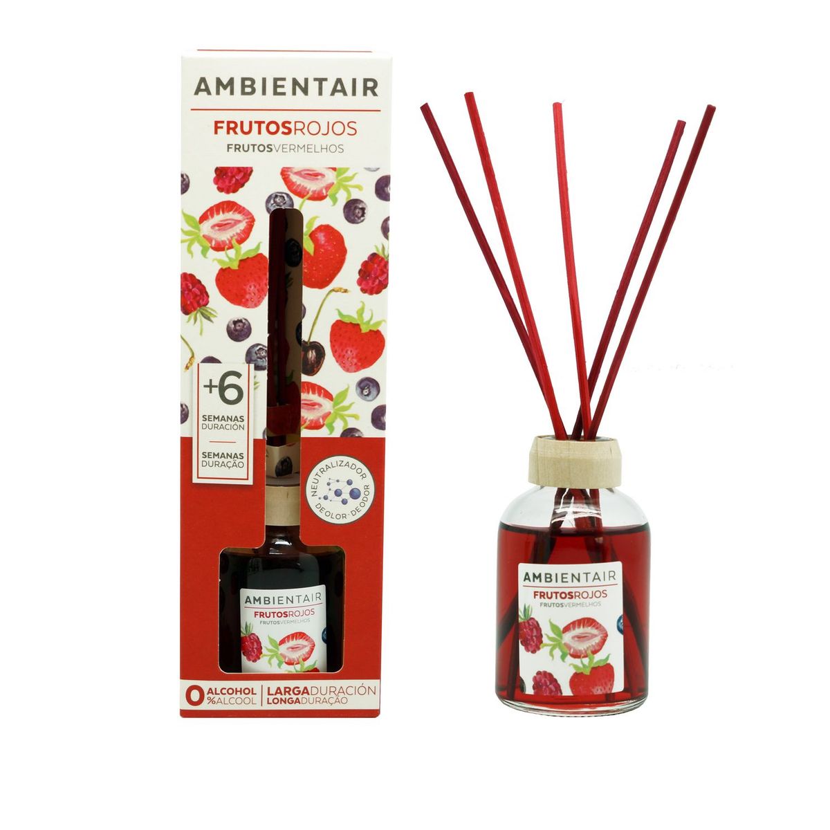 Difusor frutos rojos 50 ml aagc, marca Ambientair - Foto Principal