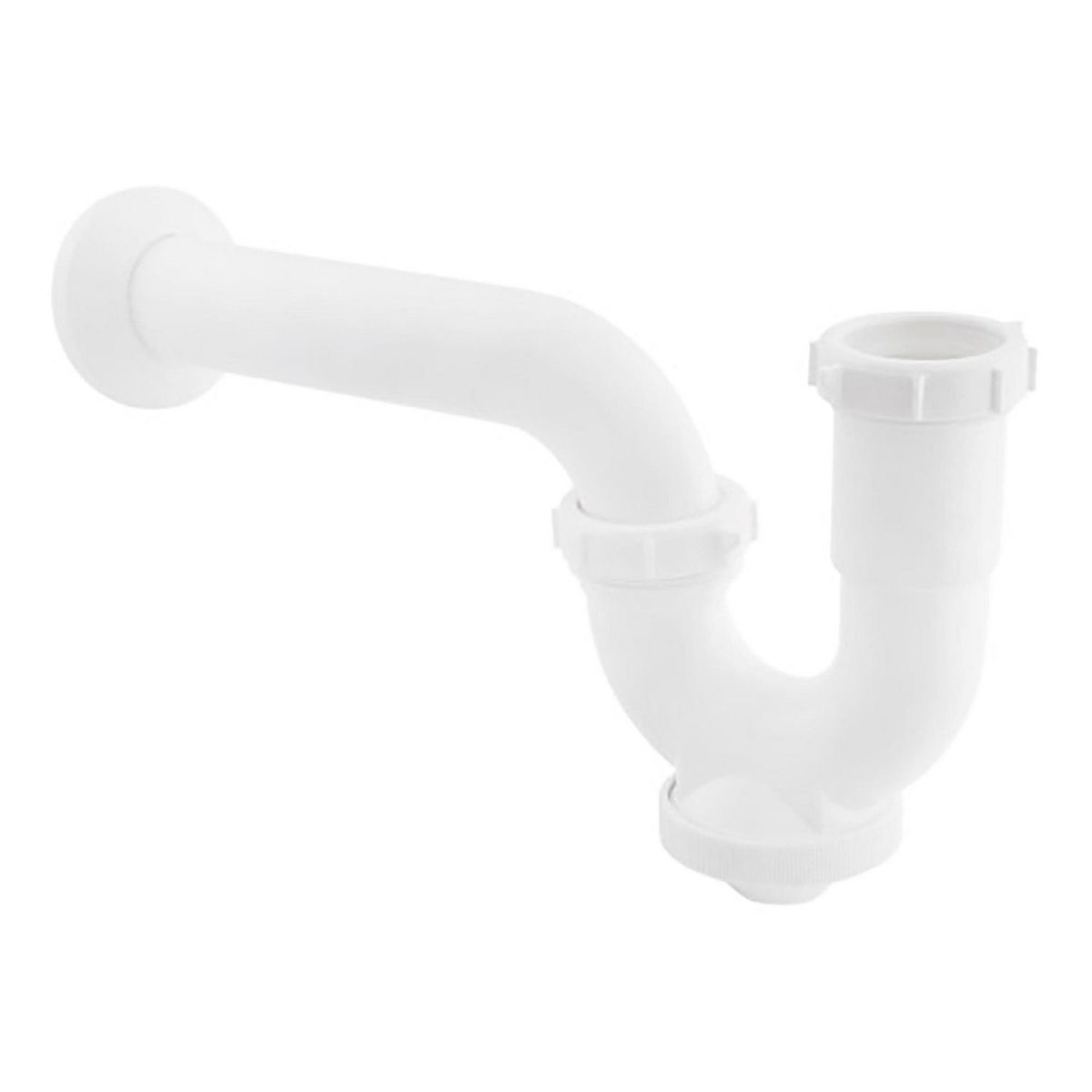 Urrea - Céspol Plástico Tipo P para Lavabo y Fregadero