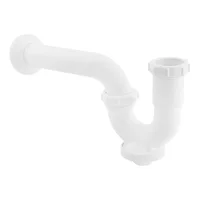 Céspol Plástico Tipo P para Lavabo y Fregadero