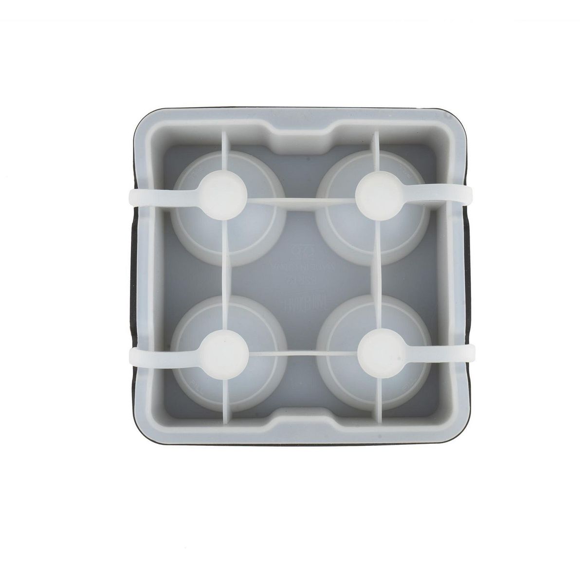 Tablecraft - Molde de silicón para hielos redondos