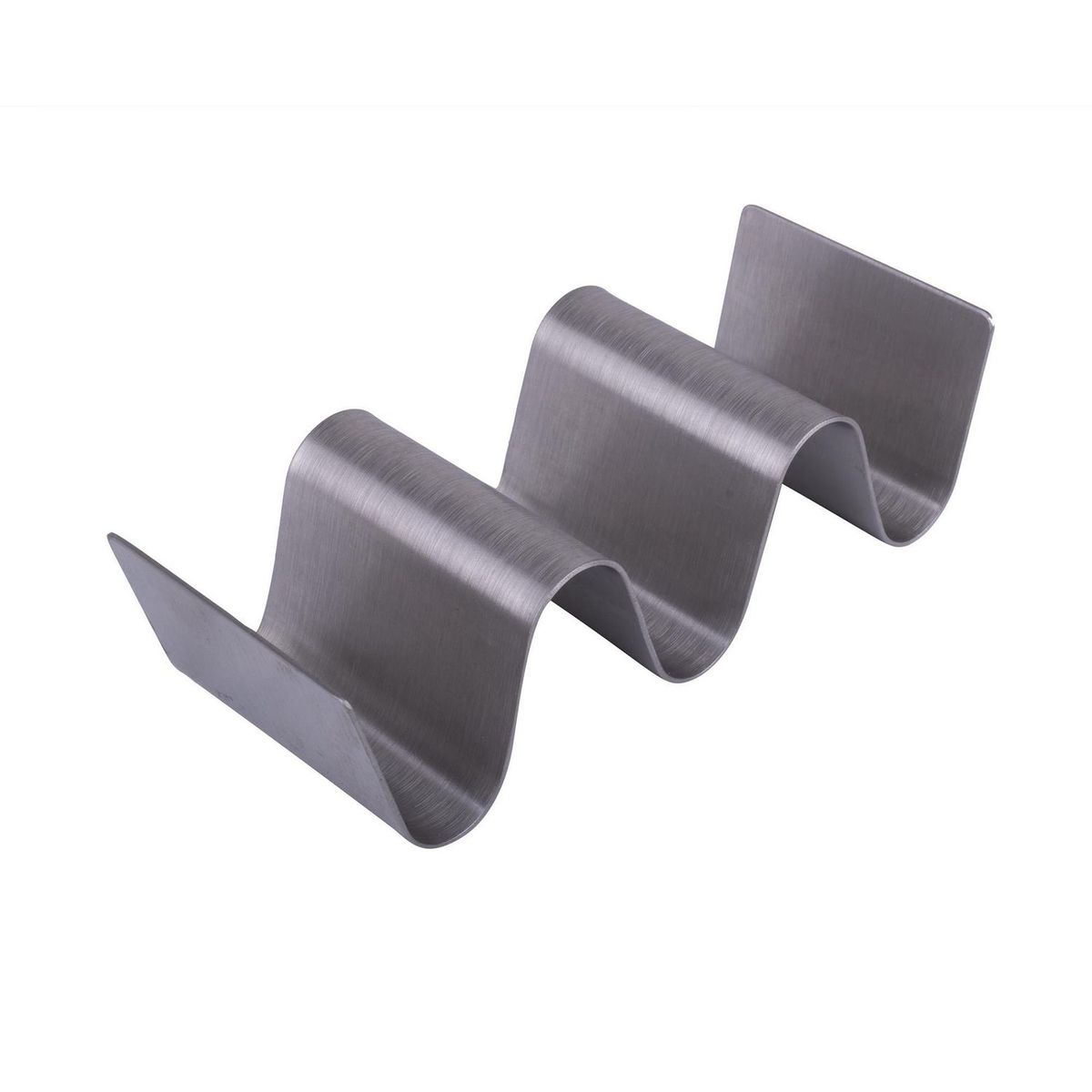 Tablecraft - Taco holder 3 compartimientos de acero