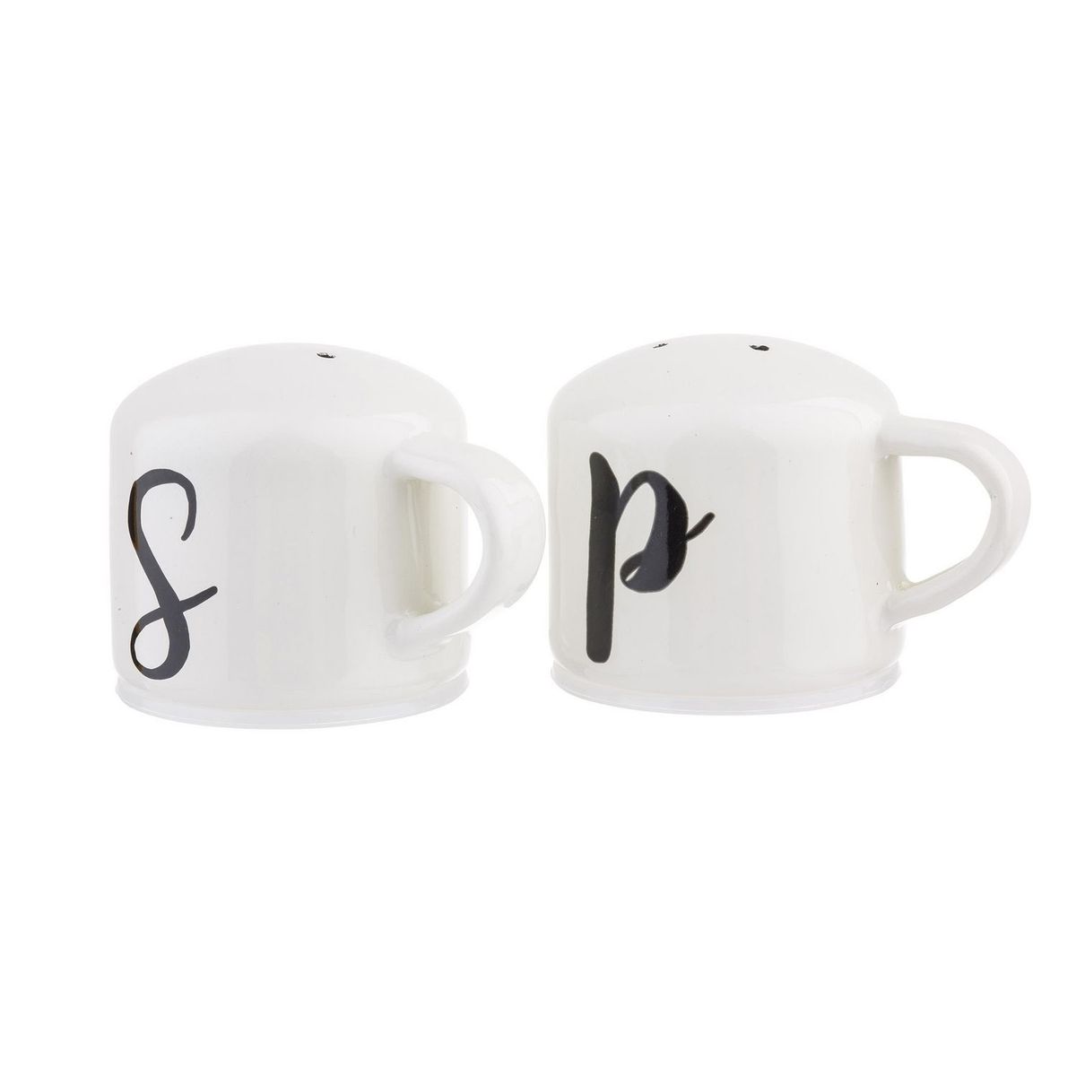 Tablecraft - Set salero pimentero acero esmaltado