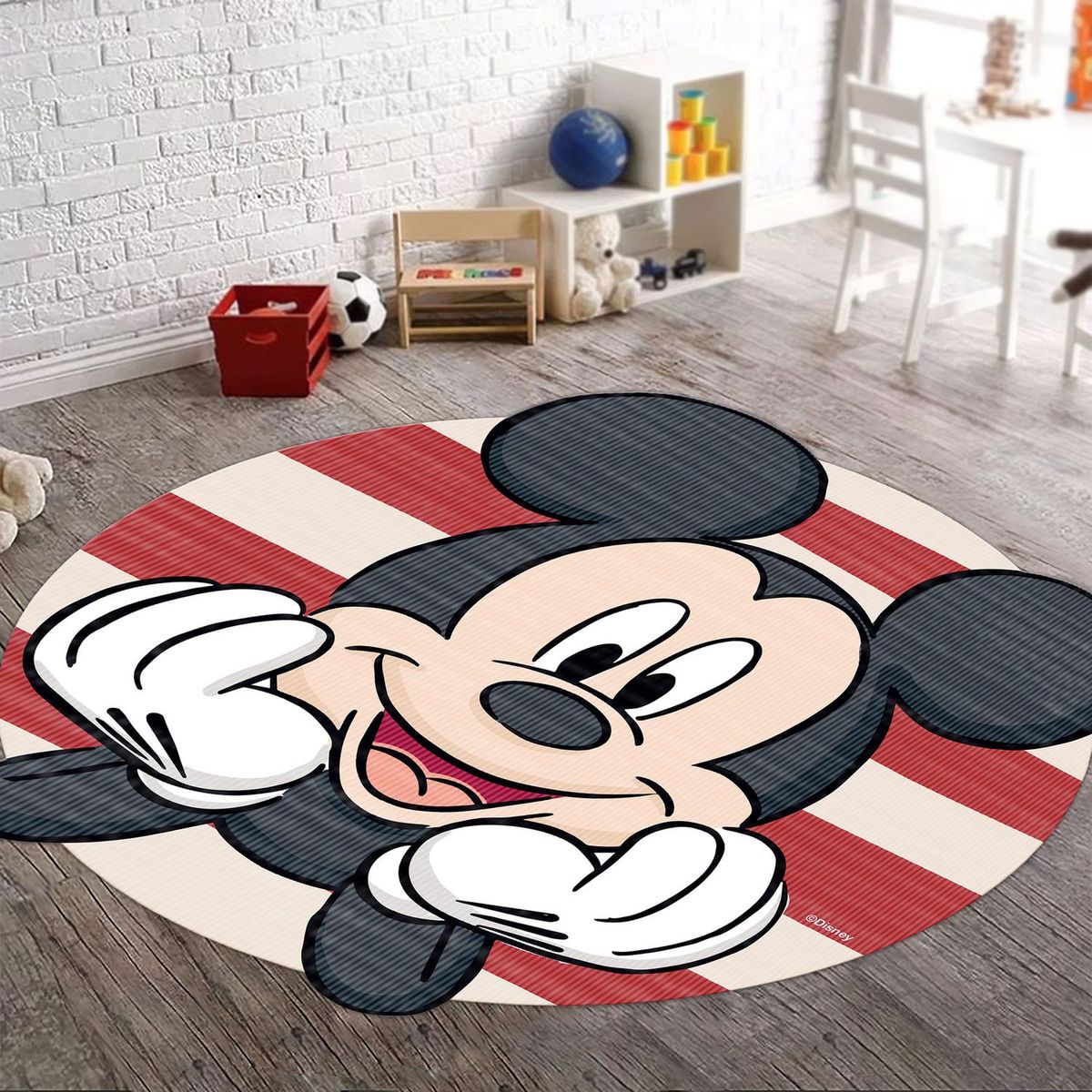 Disney - Tapete decorativo Infantil Mickey Smile de 140 cm