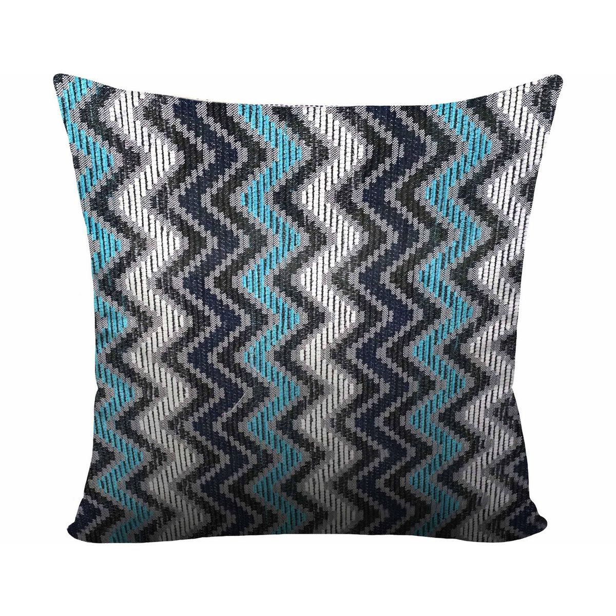 Just Home Collection - Cojín Decorativo Tiffany Turquesa 43 x 43 cm