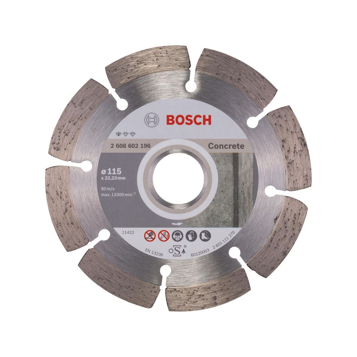 Bosch - Disco diamante concreto 4 1/2"
