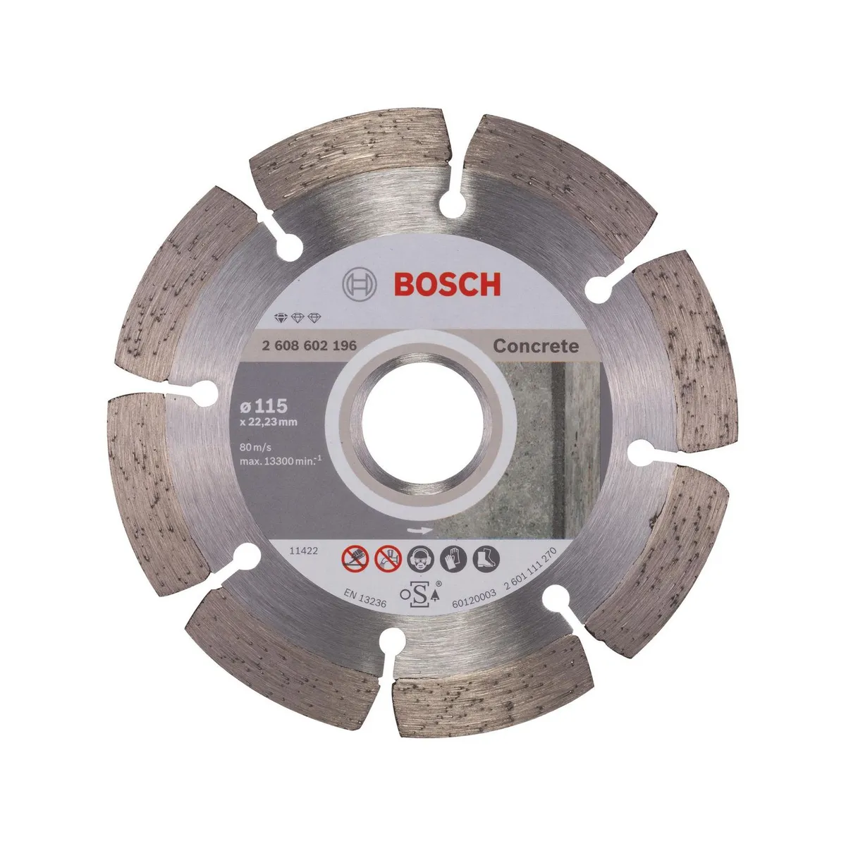 Bosch - Disco diamante concreto 4 1/2"