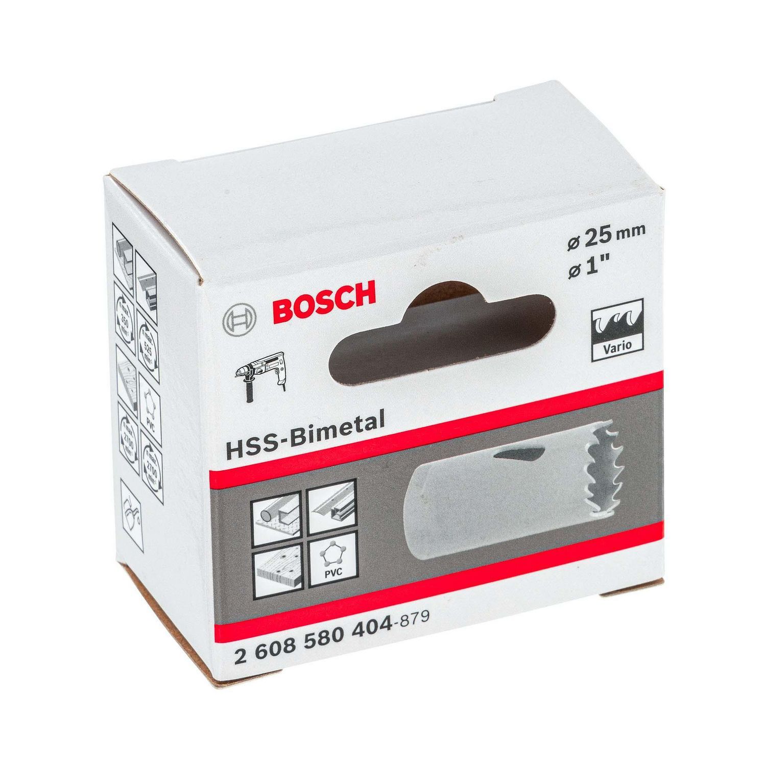 Bosch - Brocasierra hss 25 mm, 1"
