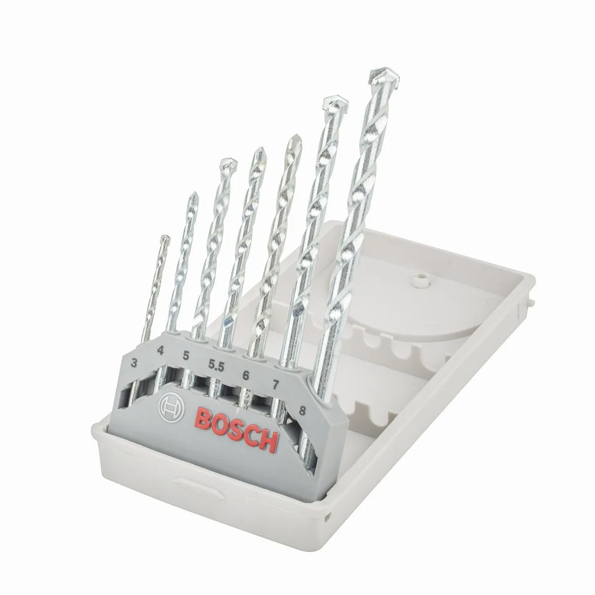 Brocas para Concreto 3 / 4 / 5 / 5.5 / 6 / 7 / 8 MM, marca Bosch - Foto 2