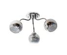Lámpara de Techo Cromo 3 Luces E27