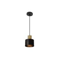 Lámpara Colgante Acero 1 Luz E27