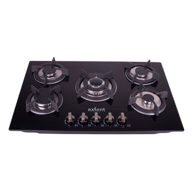 Parrilla de Vidrio Templado con 5 Quemadores Encendido Electronico