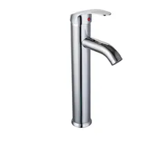 Monomando alto ecológico para lavabo.