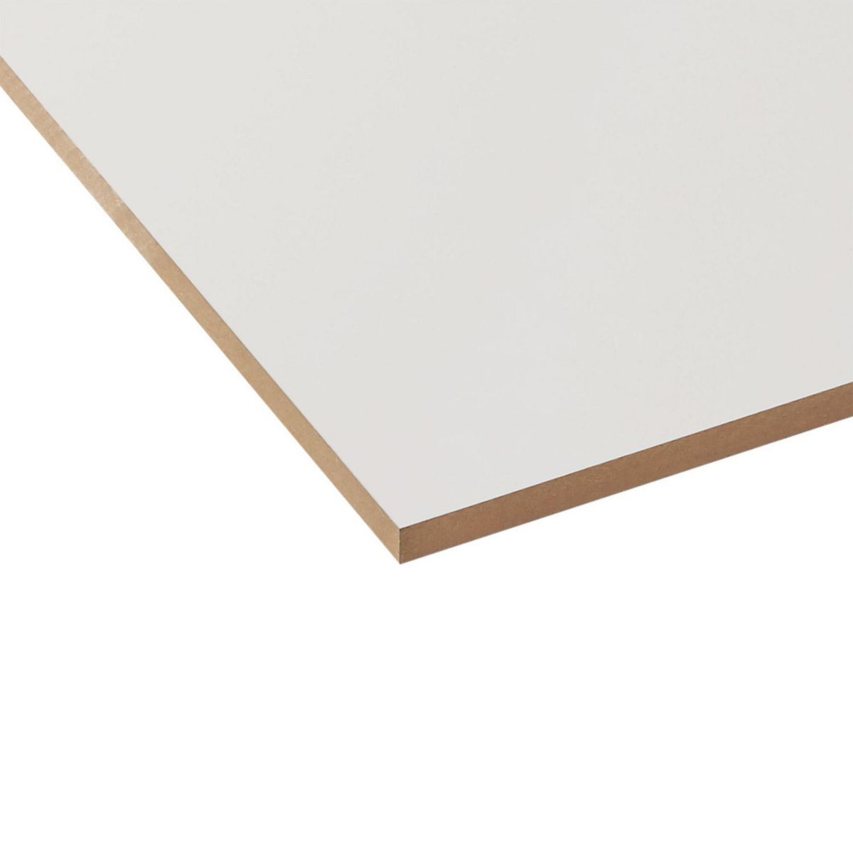 Tablero de MDF de 15 mm 1.22 m x 2.44 m blanco cristal, marca Multimarca - Foto 2