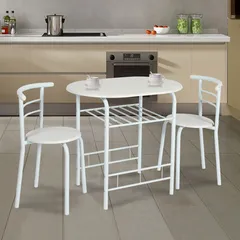 Comedor con 2 Sillas Clásico 80X53X74 cm
