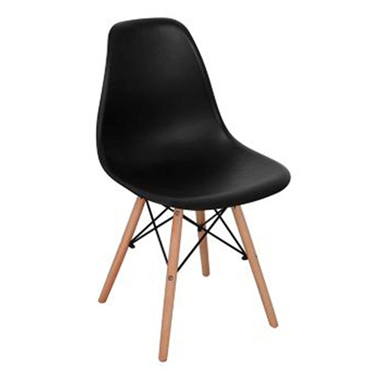 Just Home Collection - Silla Eames Negra
