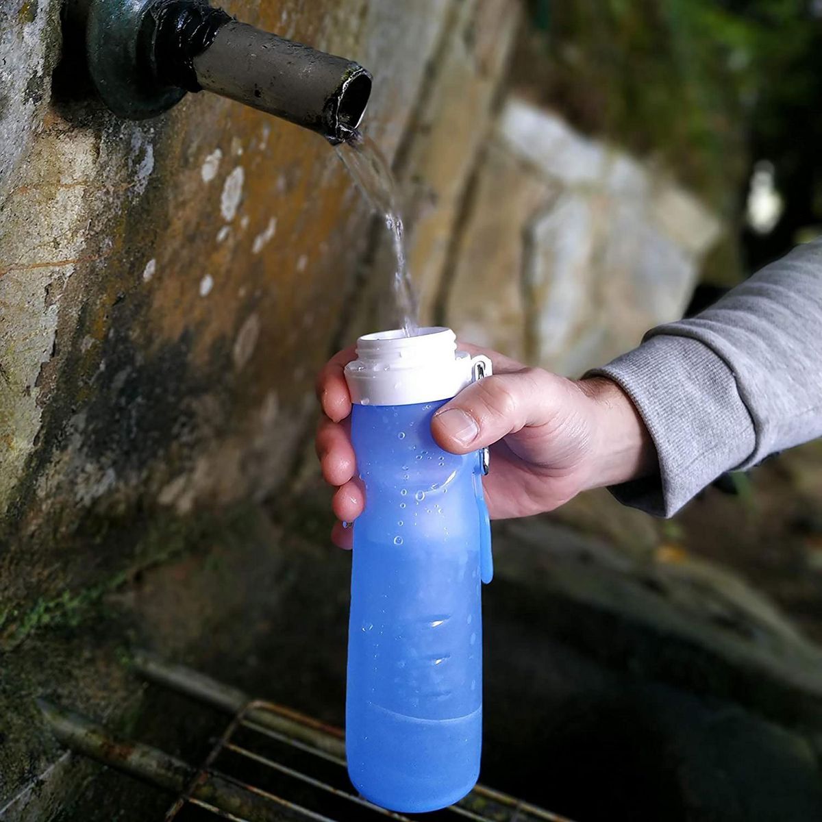 Vin Bouquet - Botella plegable silicona 400 ml