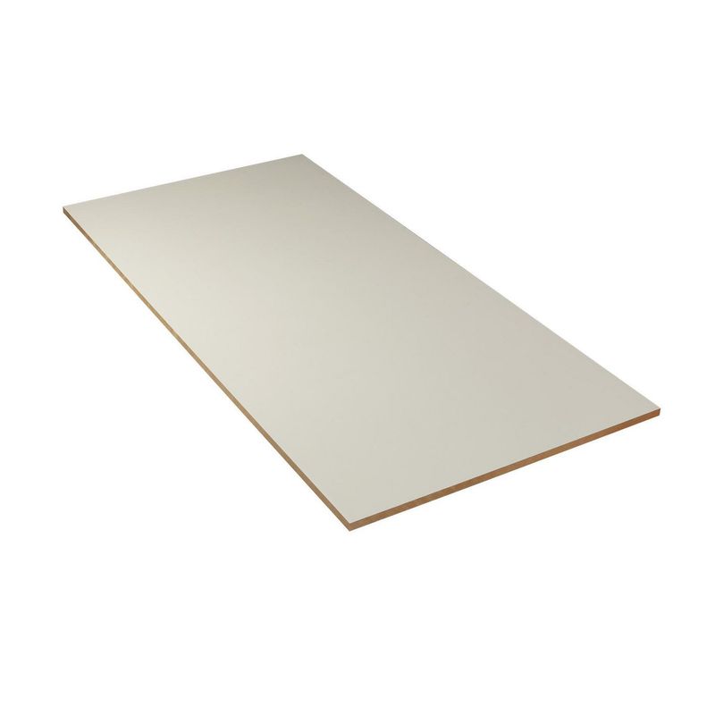 Multimarca - Tablero de MDF de 18 mm 1.22 m x 2.44 m blanco absoluto