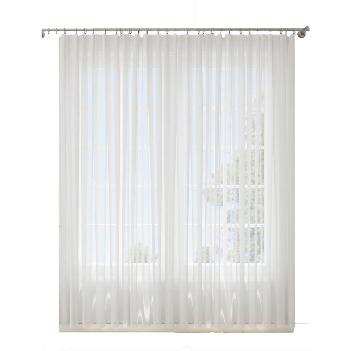 Spring Air - Cortina Tergal Blanco 140 x 210 cm