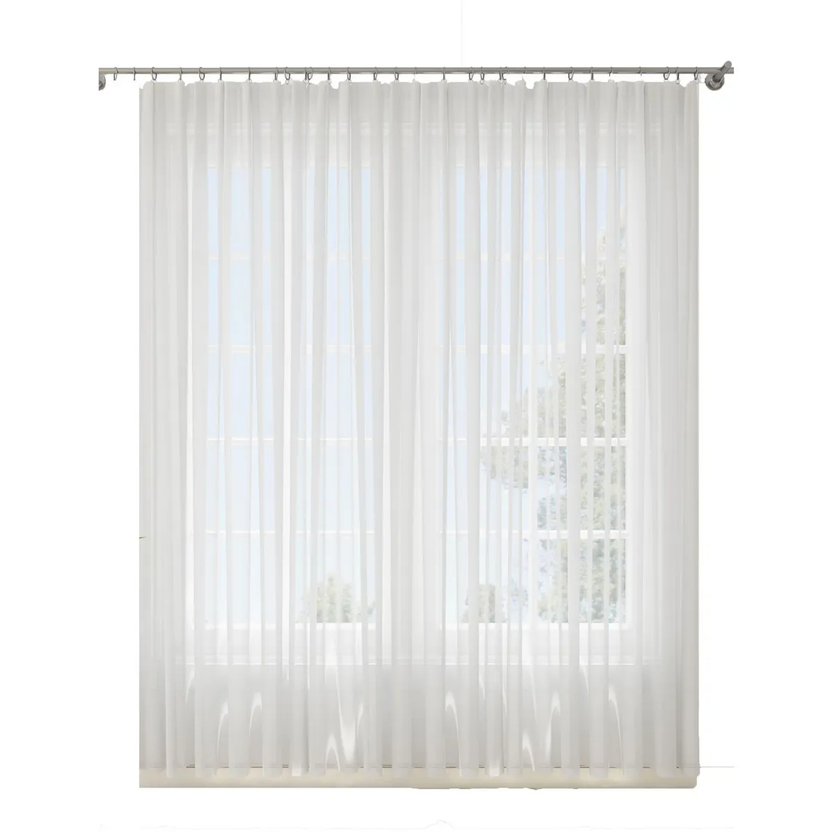 Spring Air - Cortina Tergal Blanco 140 x 210 cm