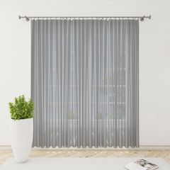 Cortina Tergal Gris 140 x 210 cm