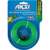 Hilo redondo para desbrozadora de 2.0 mm. x 15 m.