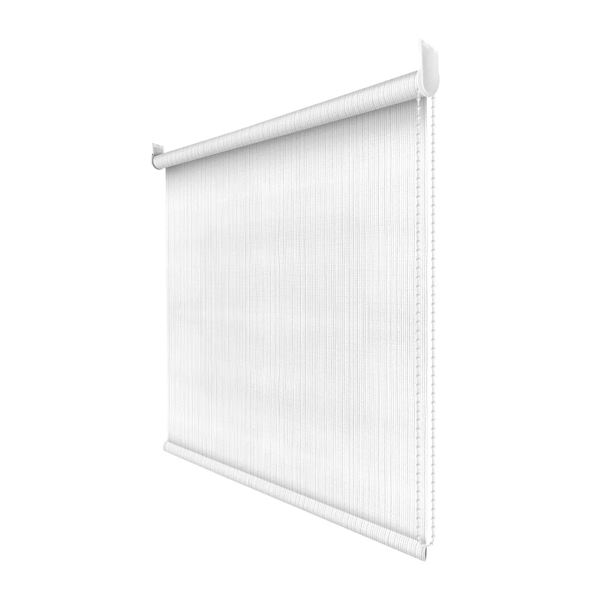 Just Home Collection - Persiana enrollable Blackout Básica blanco 100x180