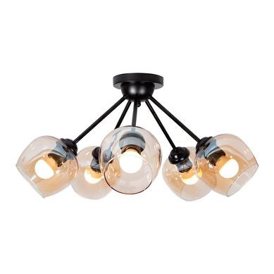 Lampara Techo Acero 5 Luces E27